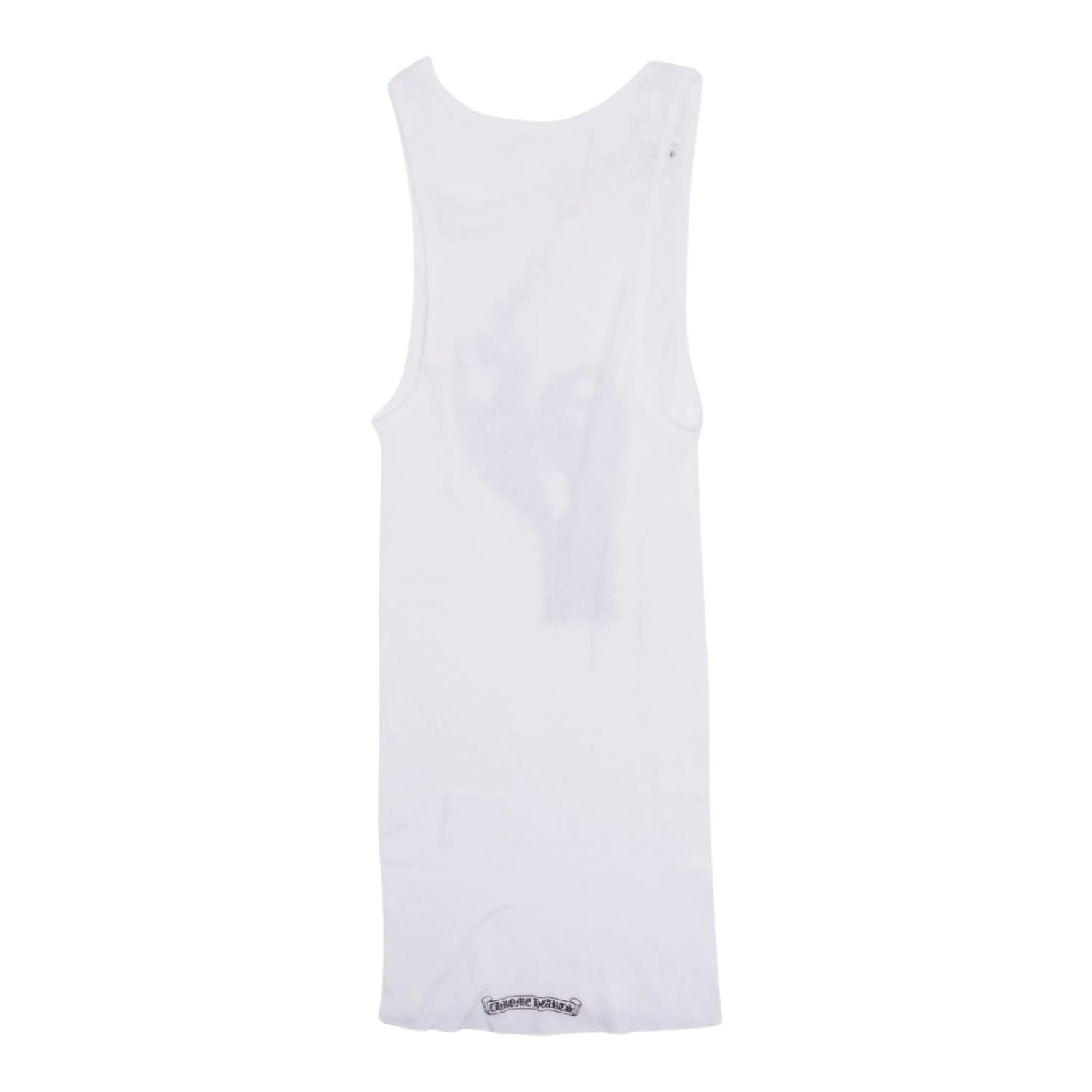 Chrome Hearts Richard Stark Middle Finger Tank White