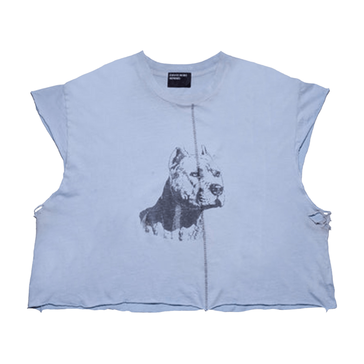 Enfants Riches Déprimés NA Pitbull Cut-Off T-Shirt 'Light Blue'