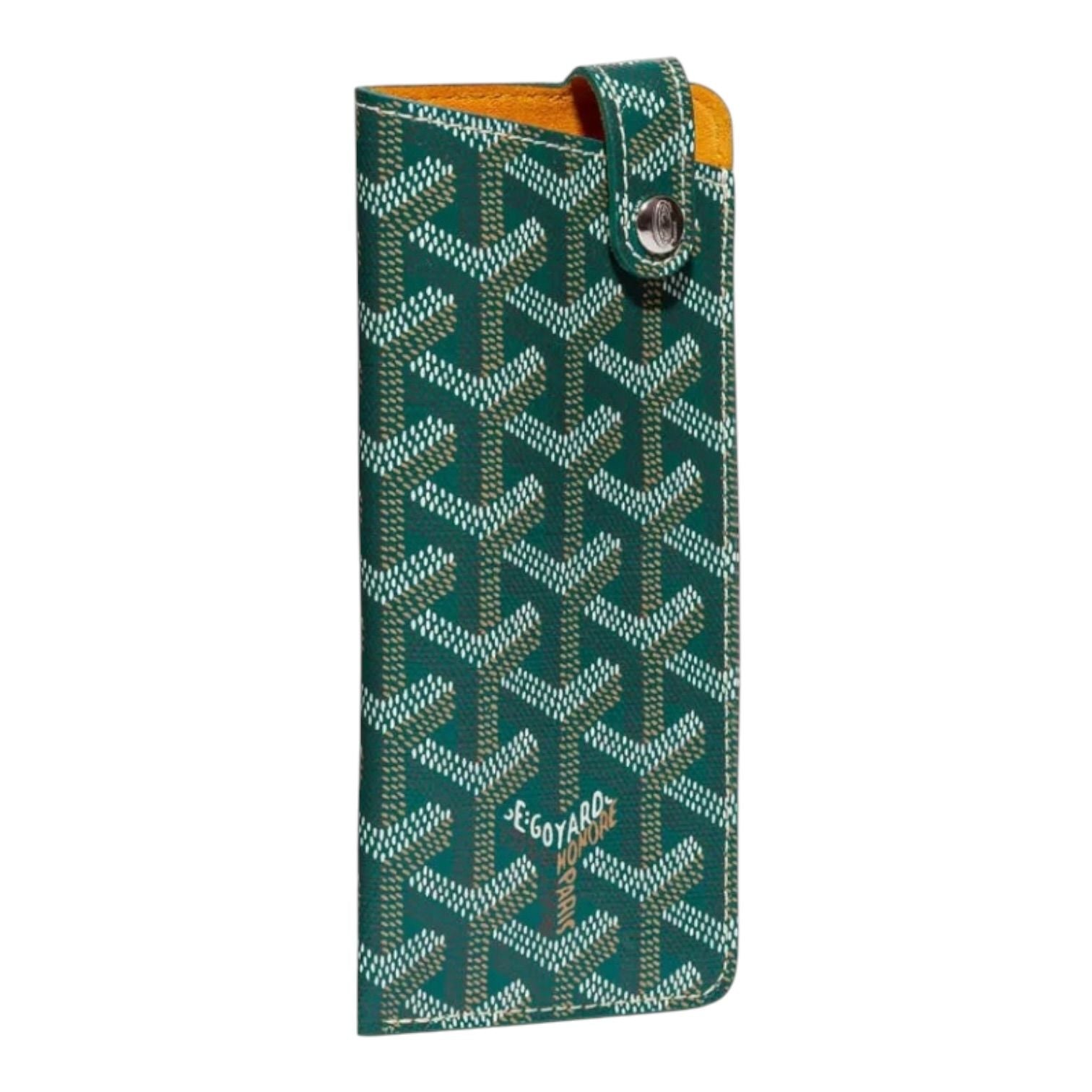 Goyard Montmartre PM Glasses Case Green