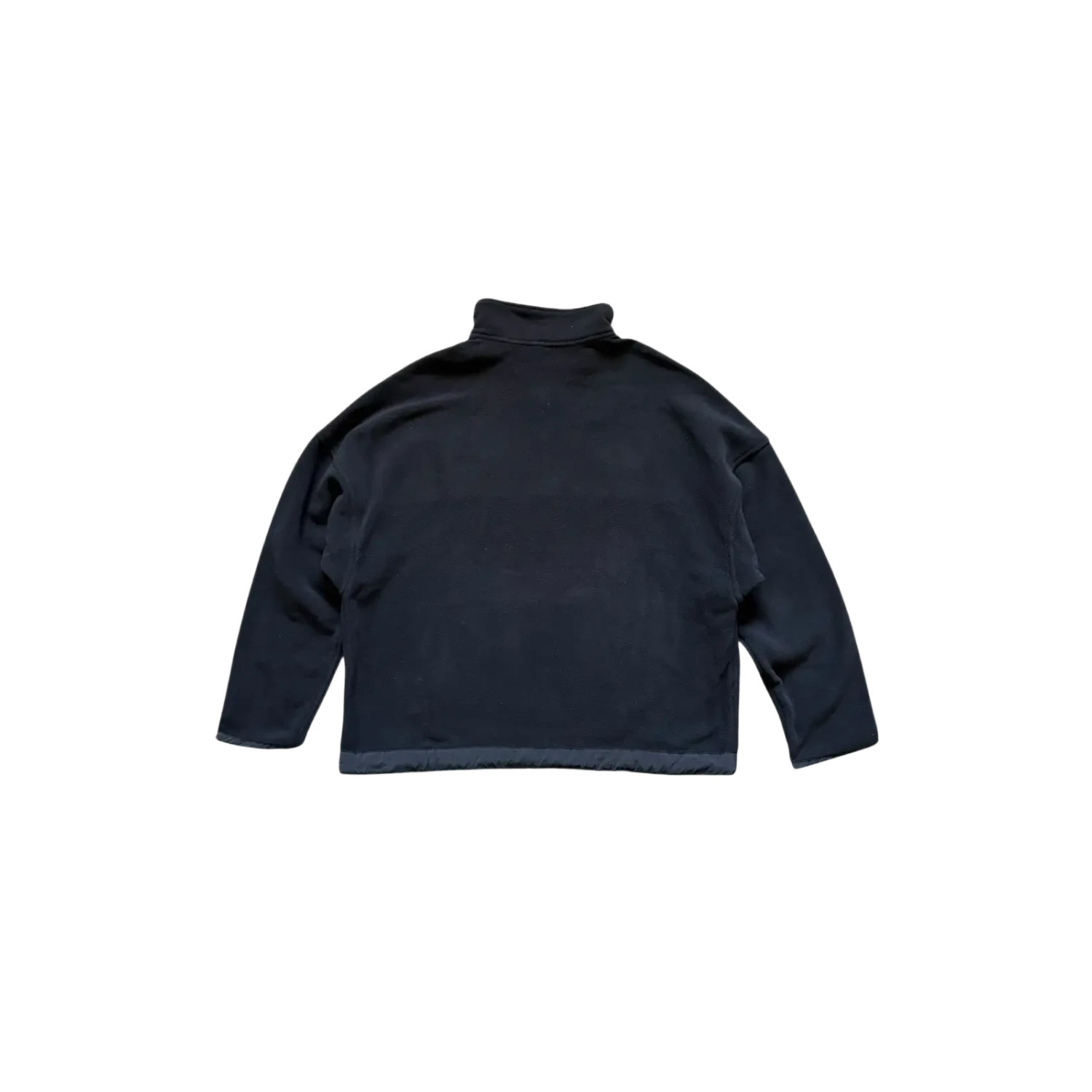Chrome Hearts Plus Leather Patch Fleece Quarter Zip