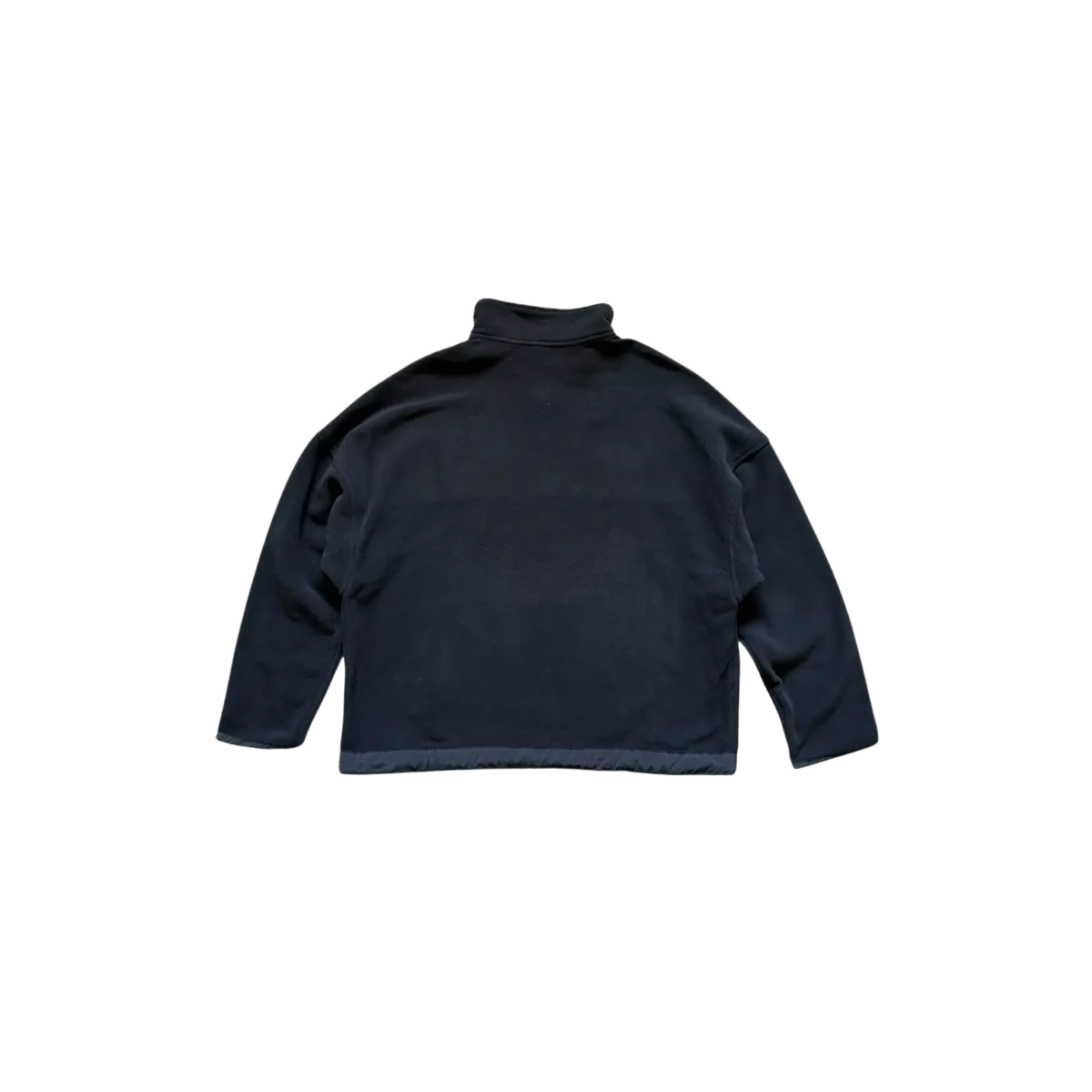 Chrome Hearts Plus Leather Patch Fleece Quarter Zip