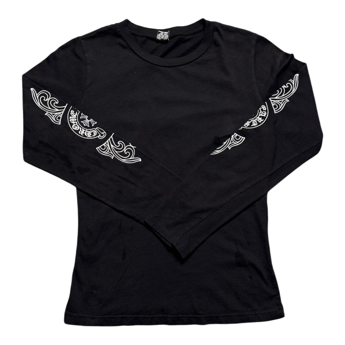 Chrome Hearts Women's Vintage Horseshoe Longsleeve T-Shirt Black