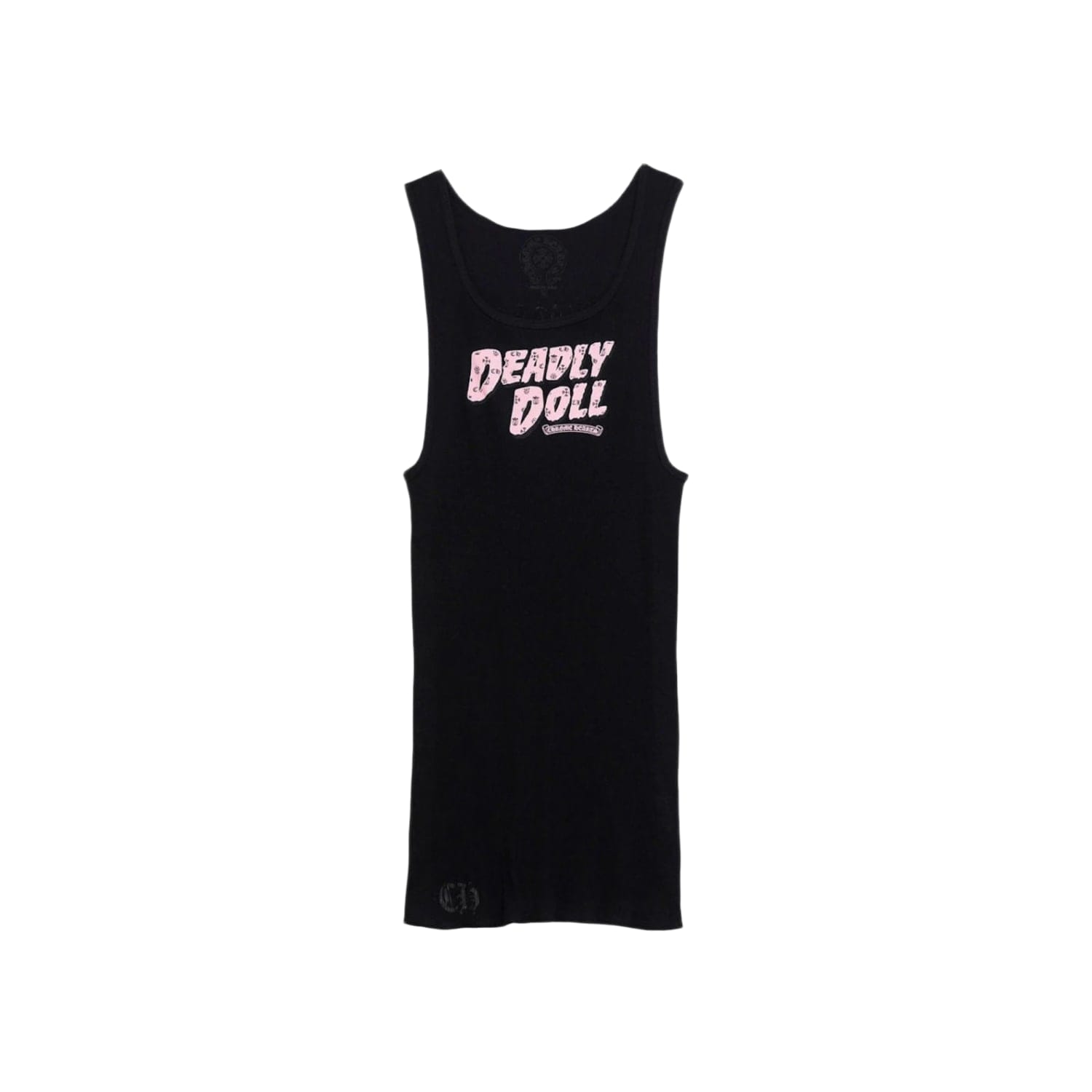 Chrome Hearts x Deadly Doll Tank Top Black/Pink