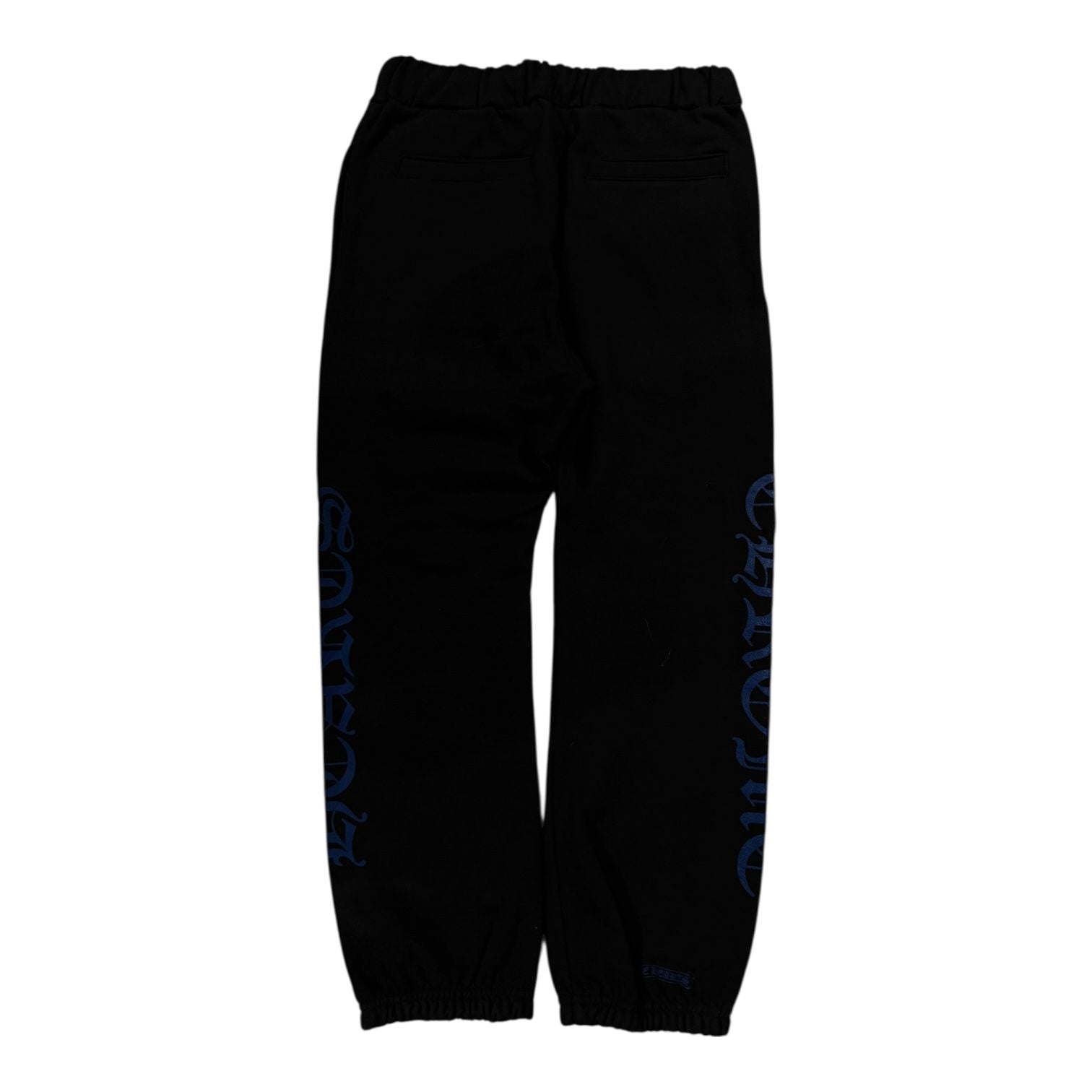 Chrome Hearts Horseshoe Logo Sweatpants Black/Blue
