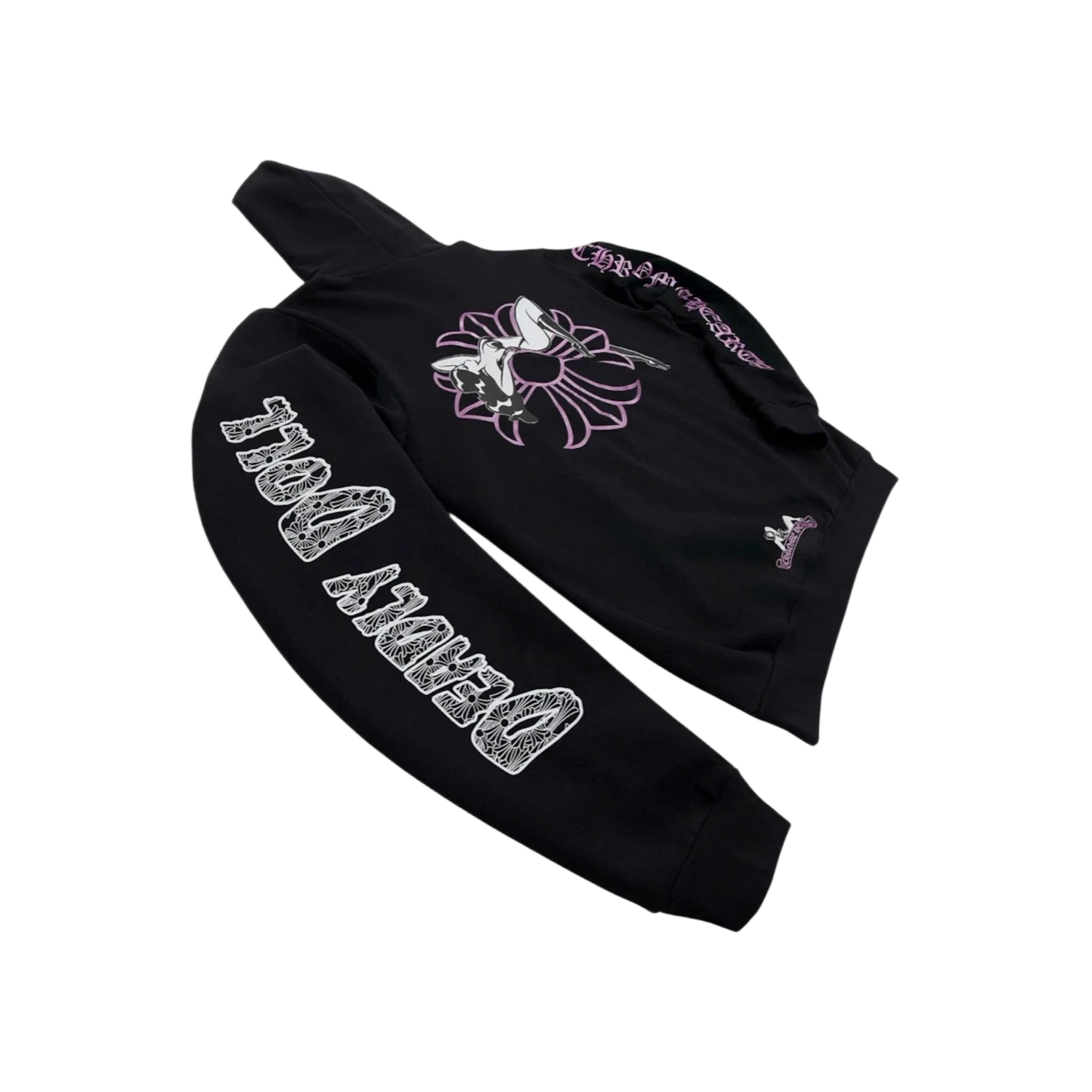 Chrome Hearts Deadly Doll Hoodie Black