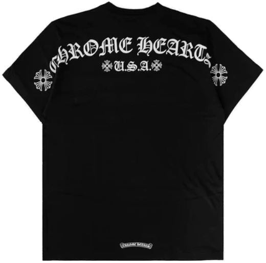 Chrome Hearts Shoulder Logo T-Shirt Black