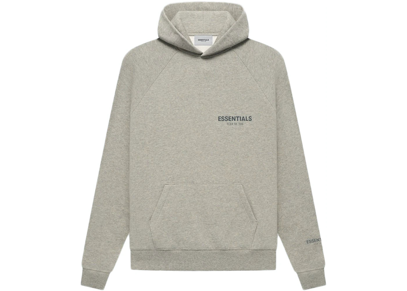 Fear of God Essentials Core Collection Hoodie Dark Heather Oatmeal