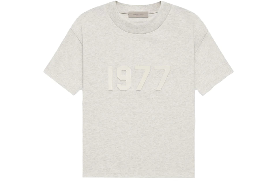 Fear of God Essentials T-Shirt 1977 Light Oatmeal Grey