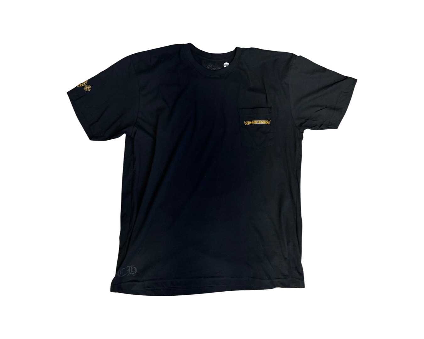 Chrome Hearts Cross T-Shirt Black Gold