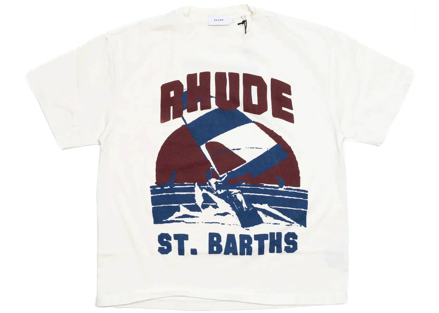 Rhude Windsurf T-Shirt Vintage White
