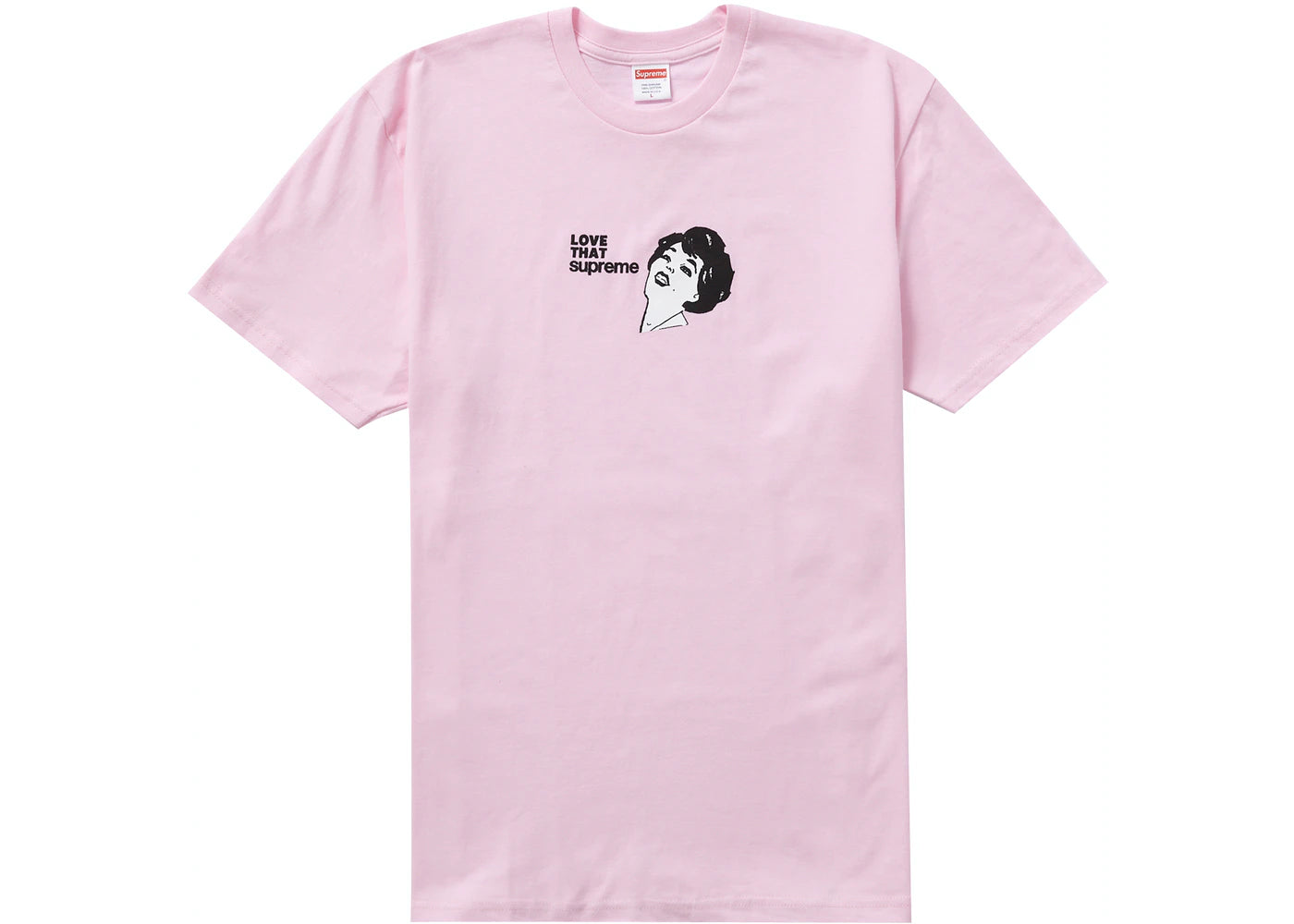 Supreme Love That Supreme T-Shirt Pink